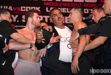 Canelo vs Triple G 2 Weigh-in: Căng thẳng trước thềm đại chiến