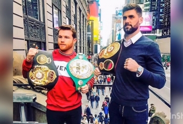 Canelo Alavrez kí hợp đồng bom tấn trước khi lên hạng