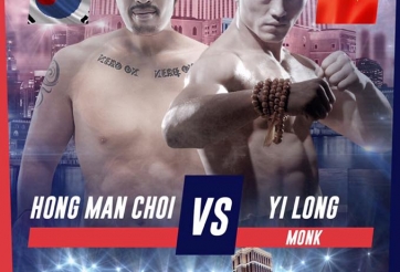 'Đệ nhất Thiếu Lâm' Yi Long tái xuất đối đầu võ sĩ khổng lồ Hàn Quốc?