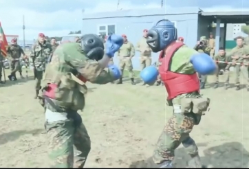 VIDEO Những bài tập cực 'dị' của lực lượng đặc biệt quân đội Nga