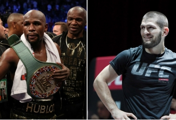 Khabib gợi ý Mayweather: 'Một trận Boxing, một trận trong lồng cho công bằng'