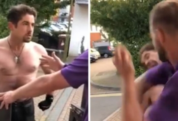 VIDEO Say xỉn quấy rối gia đình, thanh niên ăn đòn ngất xỉu