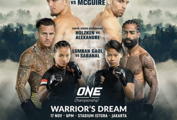ONE Championship Warrior's Dream - Zebaztian Kadestam lên ngôi Welterweight đầy ấn tượng