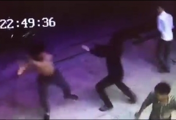 VIDEO: Nam thanh niên với pha chống mã tấu như phim hành động