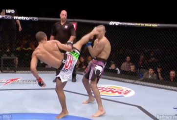 VIDEO: Những cú knockout bằng đòn đánh vòng cầu đẹp nhất UFC 