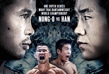 Huyền thoại Nong-O Gaiyanghadao tranh đai Muay Thai Bantamweight với võ sĩ Trung Quốc Han Zi Hao