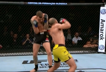 VIDEO Combo vũ bão của Jose Aldo kết thúc Renato Moicano