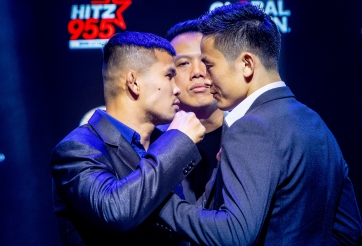 Nong-O và Han Zi Hao đối đầu tại buổi họp báo ONE Clash Of Legends