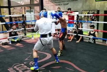 VIDEO: Trần Văn Thảo tập với đối thủ 'khủng' chuẩn bị tranh đai thế giới