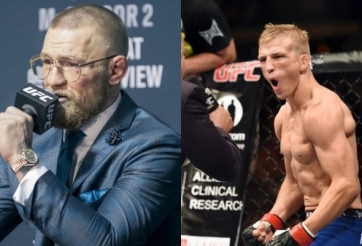TJ Dillashaw bỏ đai, Conor McGregor lập tức 'bới' lại chuyện cũ 
