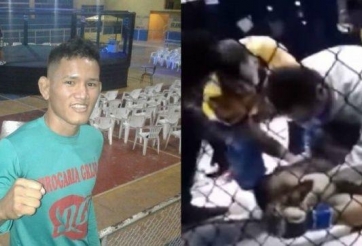 VIDEO: Võ sĩ MMA tử vong trên sàn đấu sau khi bị knockout kĩ thuật