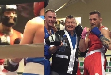 VIDEO: Conor McGregor bất ngờ tái xuất sàn Boxing ở Ireland