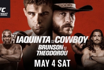 UFC Ottawa: Donald Cerrone xuất sắc vượt qua Al Iaquinta sau trận thư hùng 5 hiệp