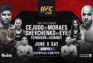 KẾT QUẢ UFC 238: Đêm đấu mãn nhãn đầy cảm xúc