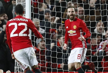 Man Utd đặt một chân vào chung kết cúp Liên đoàn Anh