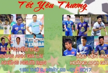 Chưa vội về quê, Công Phượng - Văn Toàn đá giao hữu từ thiện