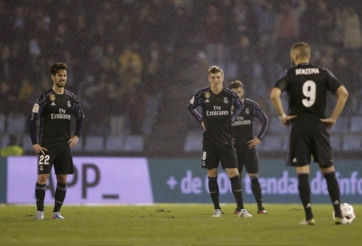 Real Madrid bị loại khỏi Cúp Nhà vua