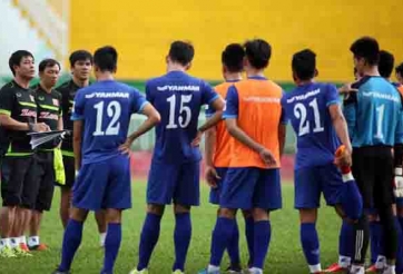 HLV Hữu Thắng lên xong bộ khung U23 VN đấu Malaysia