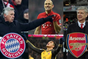 Xem trực tiếp cúp C1 Bayern - Arsenal, Real - Napoli ở đâu?