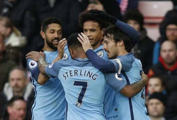 Man City củng cố vững chắc vị trí thứ 3 trên BXH NHA