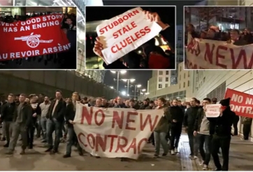 Ghế của HLV Wenger lung lay dữ dội sau thảm bại trước Bayern