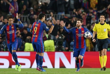 Barca vào tứ kết Cúp C1 khi tạo nên cú sốc khó tin trước PSG