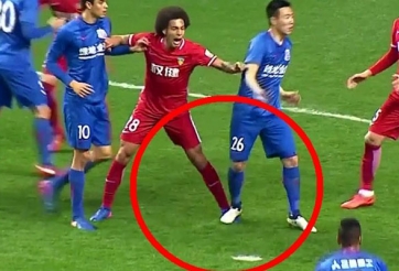 Cầu thủ TQ nhận án phạt cực sốc vì phạm lỗi với Witsel