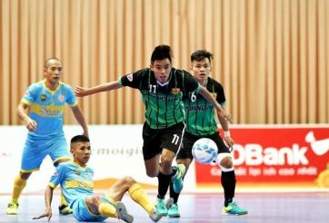 Hoàng Thư Đà Nẵng gây sốc ở vòng 2 Futsal VĐQG 2017