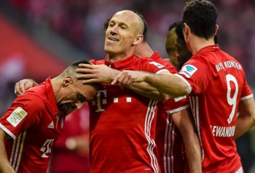 Tứ kết cúp C1: Robben lên tiếng thách thức Real Madrid