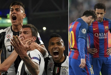 Người hùng của Juventus nói gì khi hạ gục Barca bằng cú đúp?