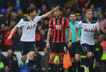Hạ đẹp Bournemouth, Tottenham phả hơi nóng vào gáy Chelsea