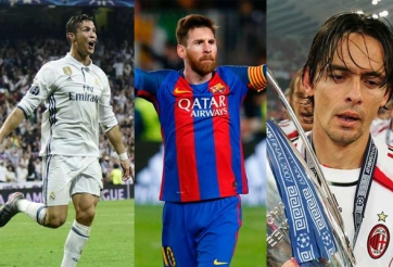 10 chân sút xuất sắc nhất lịch sử Cúp C1: CR7 là số 1!