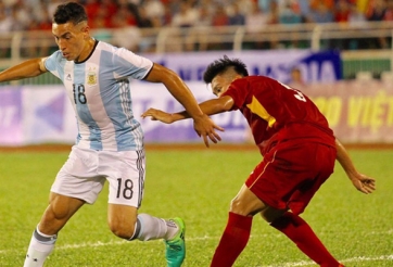 HLV U20 Argentina ấn tượng với một cầu thủ của U20 VN