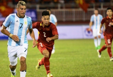 Đức Chinh ghi bàn, U20 VN thua đậm 1-4 trước U20 Argentina