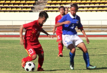 Nữ Việt Nam có ba điểm đầu tiên ở giải Đông Nam Á