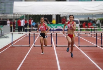 VĐV Việt Nam chạy 400m rào vượt kỷ lục trẻ châu Á