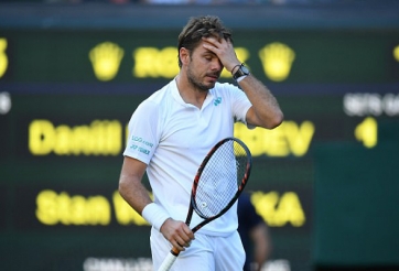 Wimbledon 2017: Wawrinka, Bouchard bị loại sốc ở vòng 1