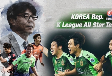 Tuyển các Ngôi sao K League chốt lịch sang Việt Nam