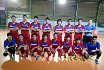 SEA Games 29: ĐT Futsal nữ VN hoàn thiện kỹ chiến thuật