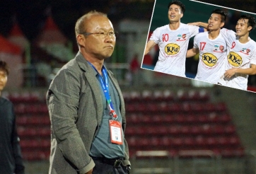 HLV Park Hang Seo bất ngờ do thám HAGL đá V-League