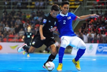 Futsal Thái Lan vào chung kết futsal Đông Nam Á
