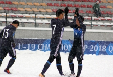 U19 Lào thua đau, Singapore thảm bại trước Nhật