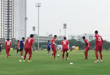 ĐTVN hứng khởi trong buổi tập đầu tiên dưới thời Park Hang Seo