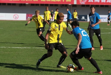 Đội bóng V-League thua CLB của Campuchia ở giải Trung Quốc