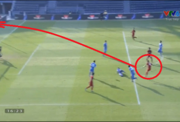 Hai lần Công Phượng khiến khung thành Uzbekistan chao đảo