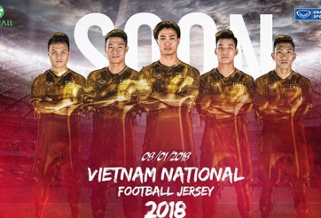 U23 Việt Nam diện áo đấu cực chất tại VCK U23 châu Á 2018