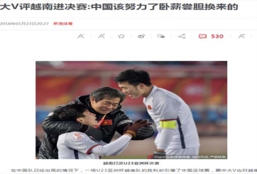Báo Trung Quốc: 'Có tiền cũng không mua được thành công như VN'
