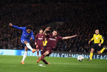 Messi mang về trận hòa quý giá cho Barca trước Chelsea