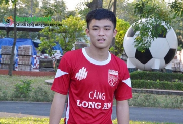 Cầu thủ tốt nghiệp ở Qatar quyết tâm tỏa sáng ở Long An
