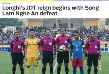 Báo châu Á: 'Thật không may cho Johor khi đụng SLNA'